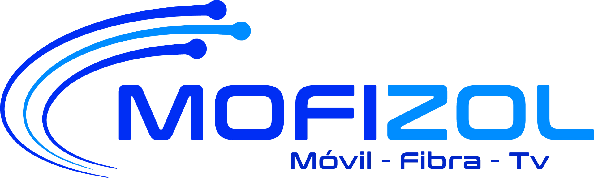 Logo de Mofizol, operador de móvil, fibra y TV